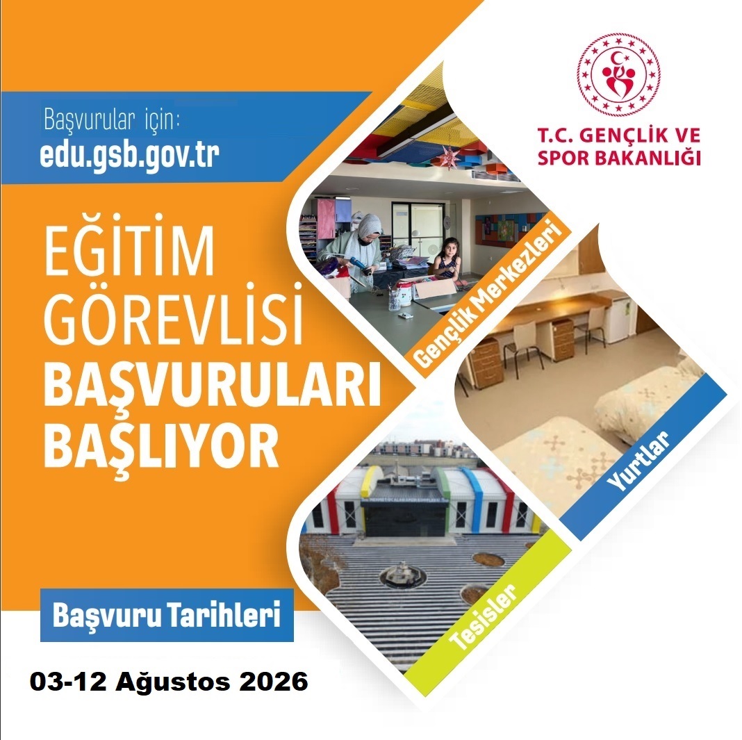 Gençlik ve Spor Bakanlığı Eğitim Görevlisi Başvuruları Başladı